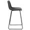 Merrick Lane 30 inch Faux Bar Height Bucket Seat Stools, Set of 2